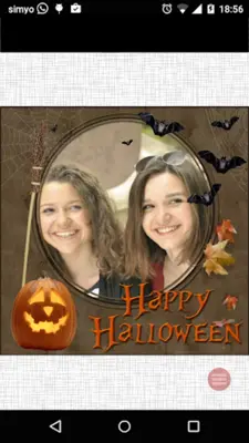 Halloween photo Frames android App screenshot 1